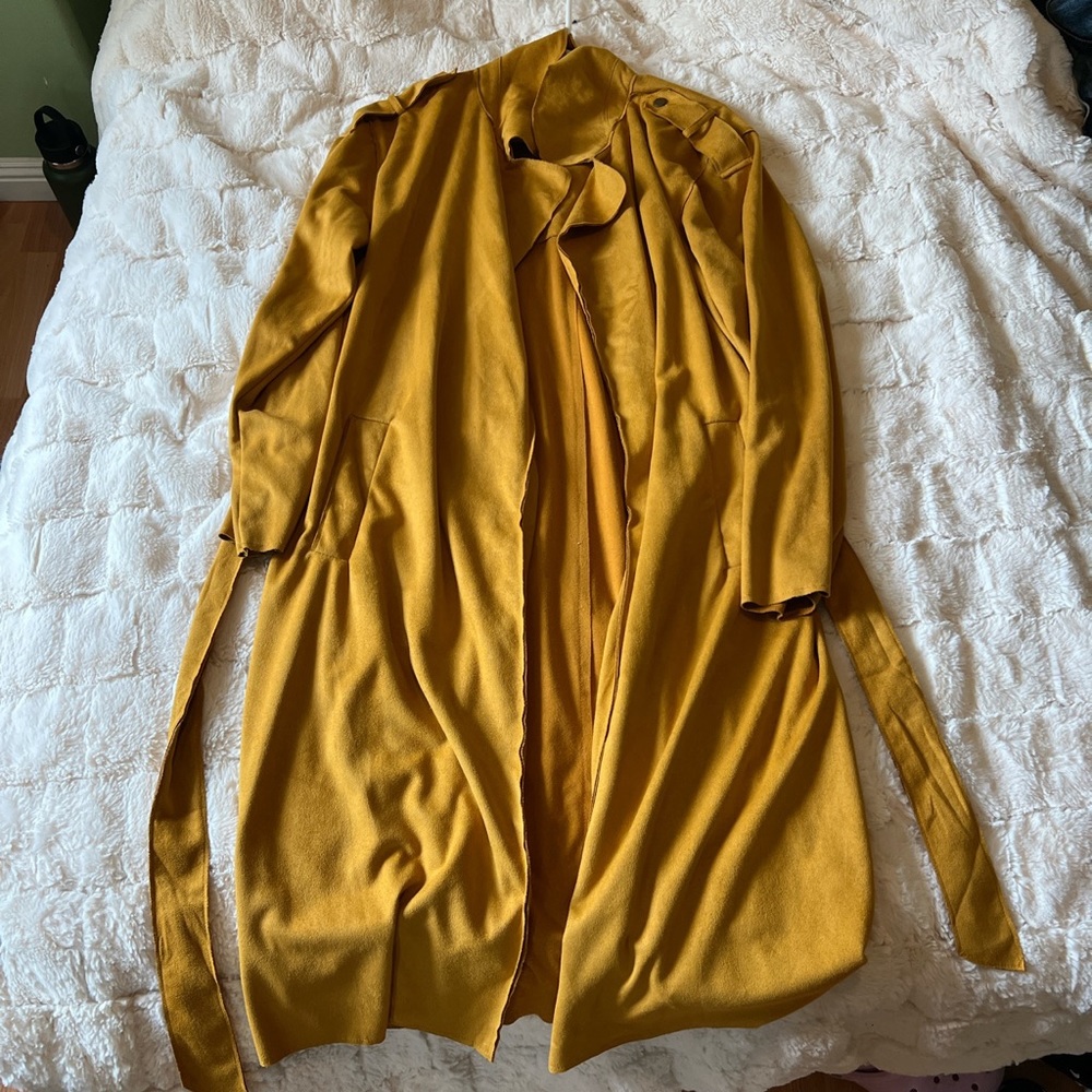 Yellow coat!
